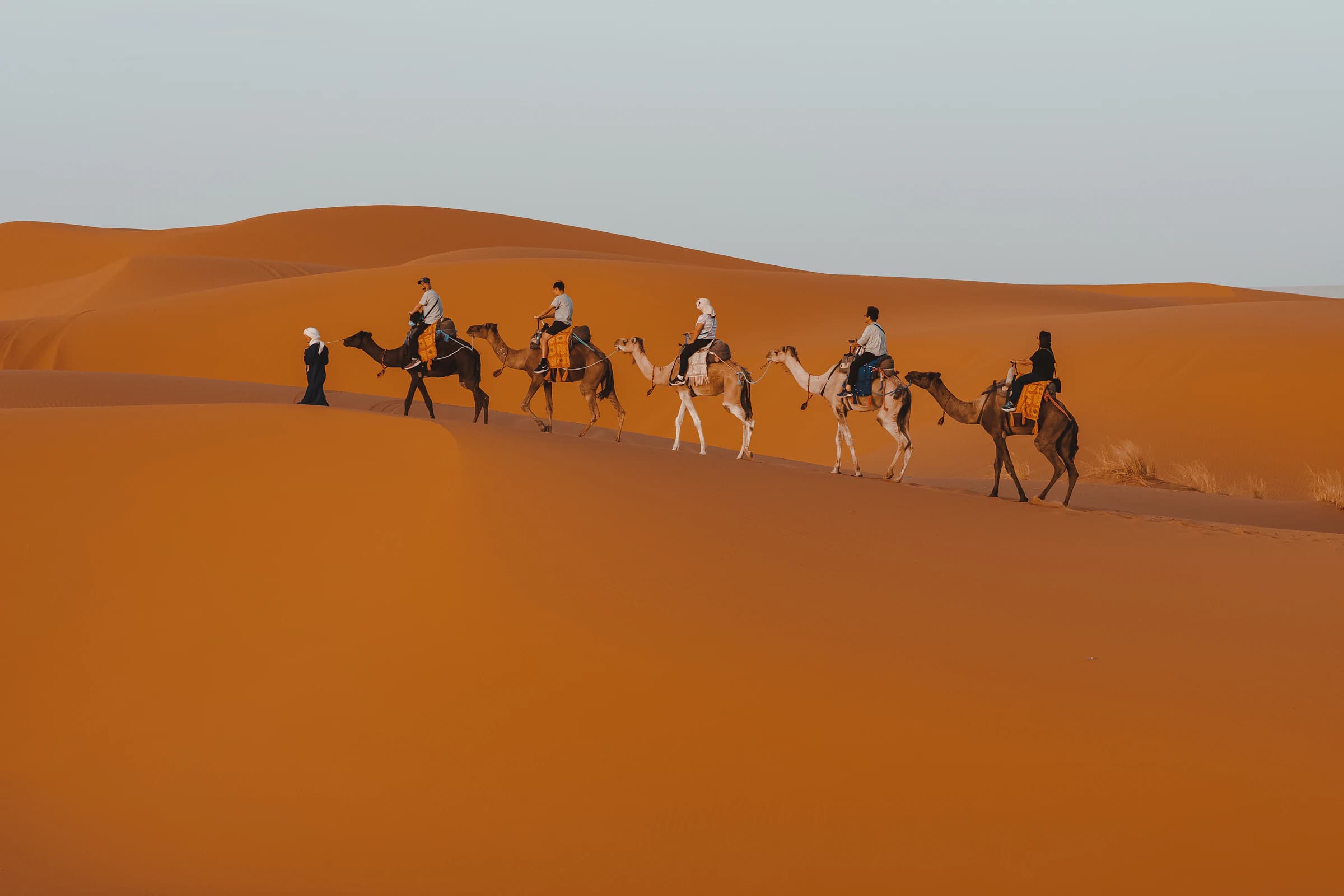 Dunas del desierto en Marruecos